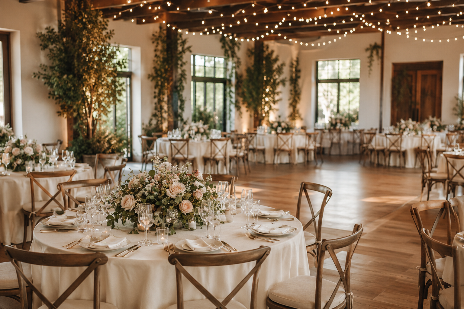 The Garden Room event setting